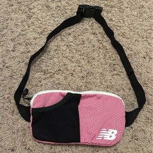 New Balance Pink and Black Crossbody Bag